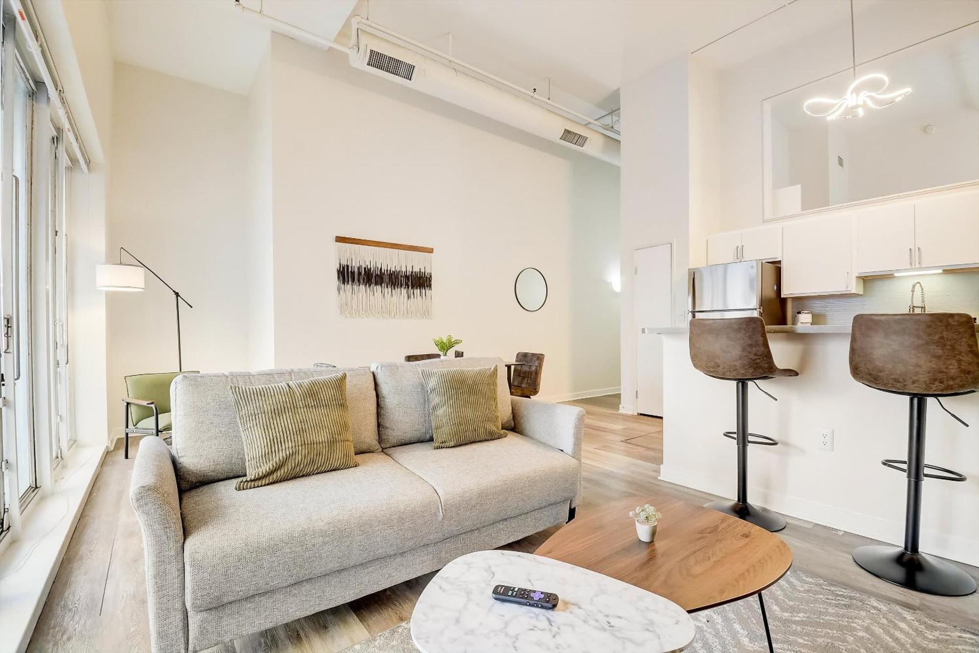 Cozysuites - 1Br With Direct Skybridge Access #1 인디애나폴리스 외부 사진